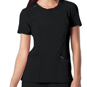 Cherokee infinity scrub Top black